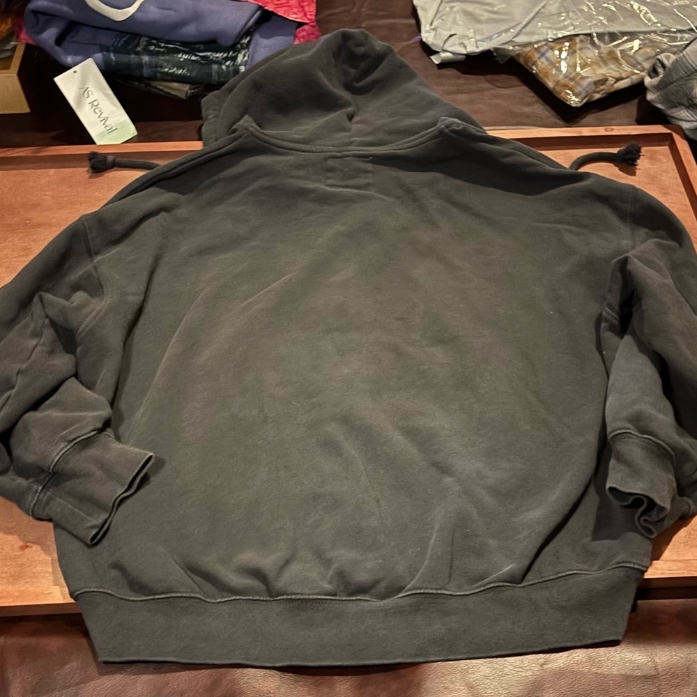 American Eagle Outfitters Charcoal Oversized Hoodie - Picture 6 of 6